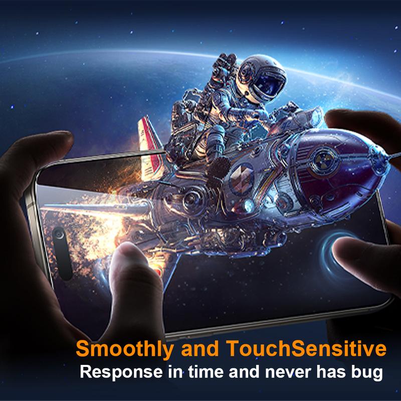 🔥 📱One Fish Luxury Privacy Screen Protector-Dust Free Without Bubbles