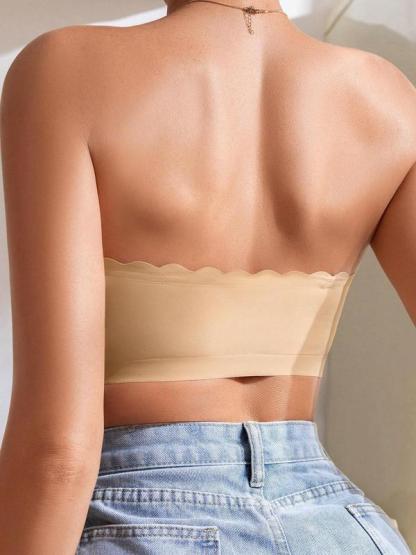 ✨Last Day 49% Off✨-Solid Anti-slip Strapless Bra