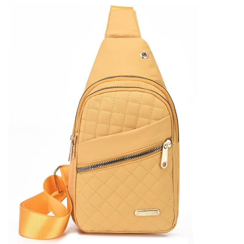 🎁Last Day 49% Off🎉Solid Color Quilted Fanny Pack