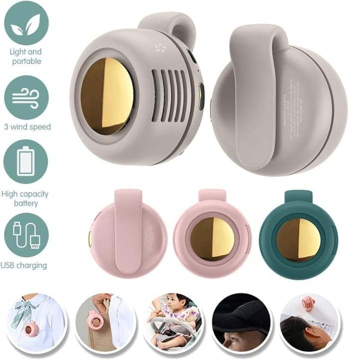 Portable Silent Mini Bladeless Electric Fan