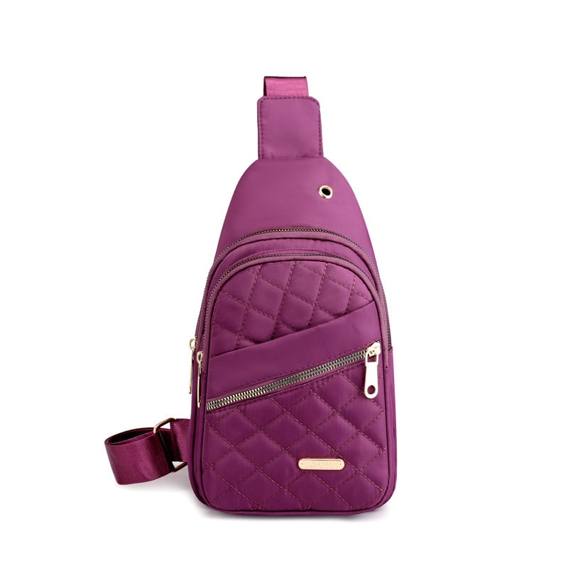 🎁Last Day 49% Off🎉Solid Color Quilted Fanny Pack