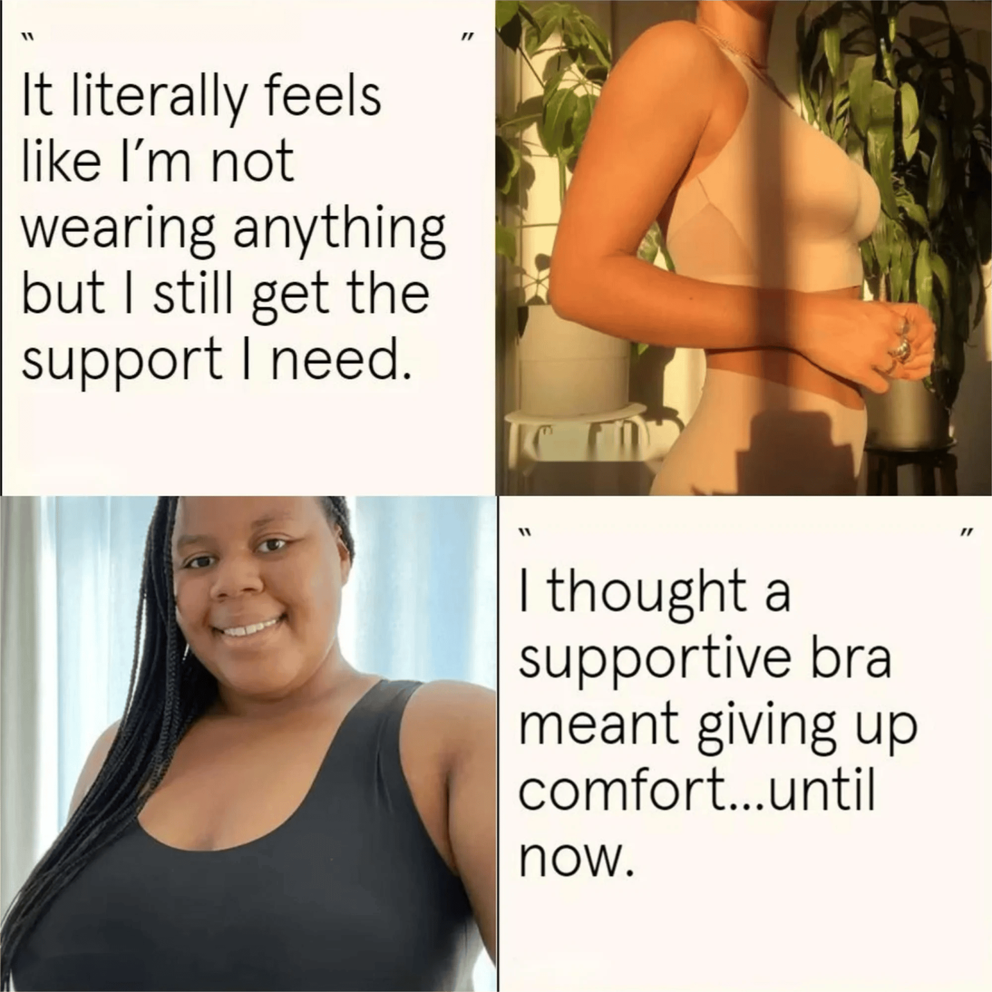 🎉BUY 2 GET 1 FREE OFFER (Add 3 items to the cart)🎁Real Plus Size Comfort Bra(Anti-Uniboob)