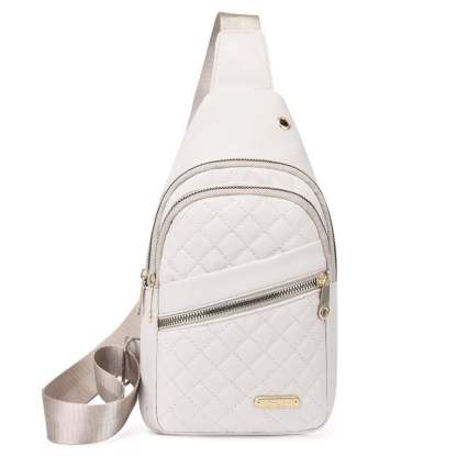 🎁Last Day 49% Off🎉Solid Color Quilted Fanny Pack