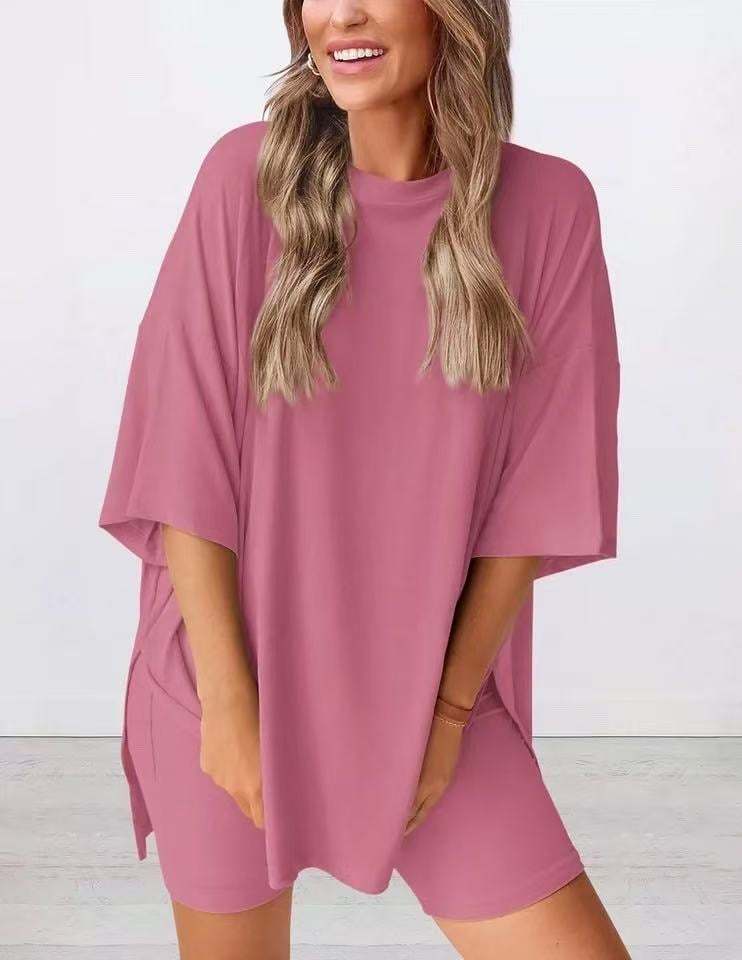 🎁Last Day 49% Off -2025 Women's Summer Casual Loose Two-Piece Casual Suit