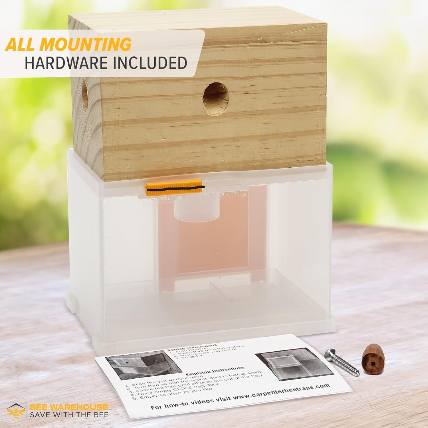 🔥Today's special sales-🐝Eifrt™Best Carpenter Bee Trap Carpenter Bee