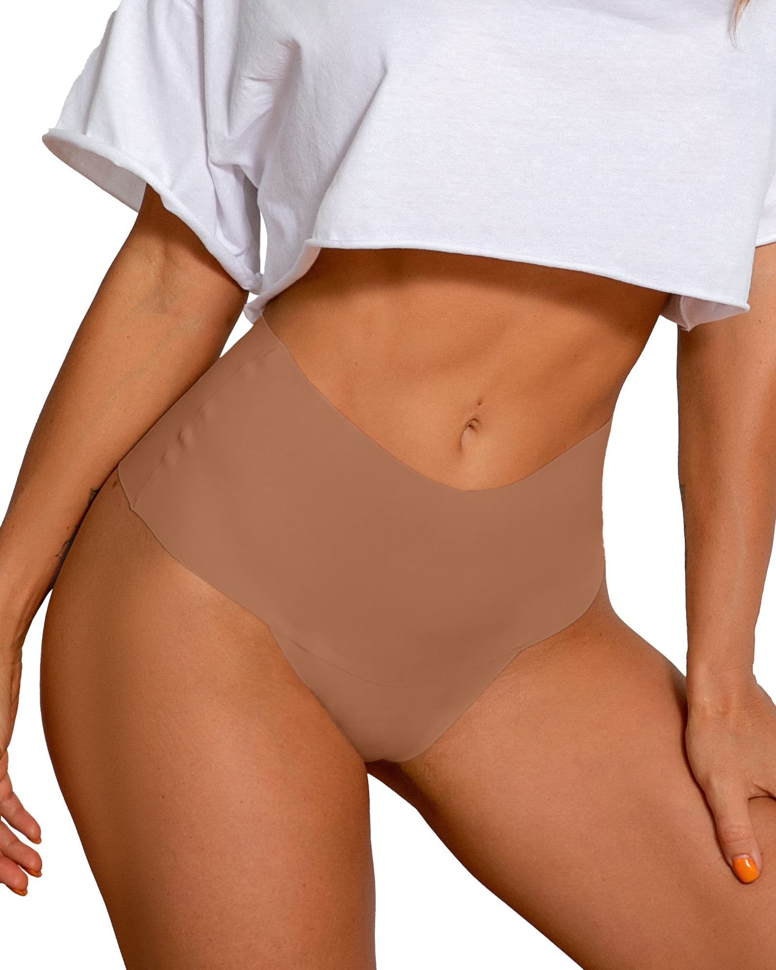 No Show Seamless High Rise Thong