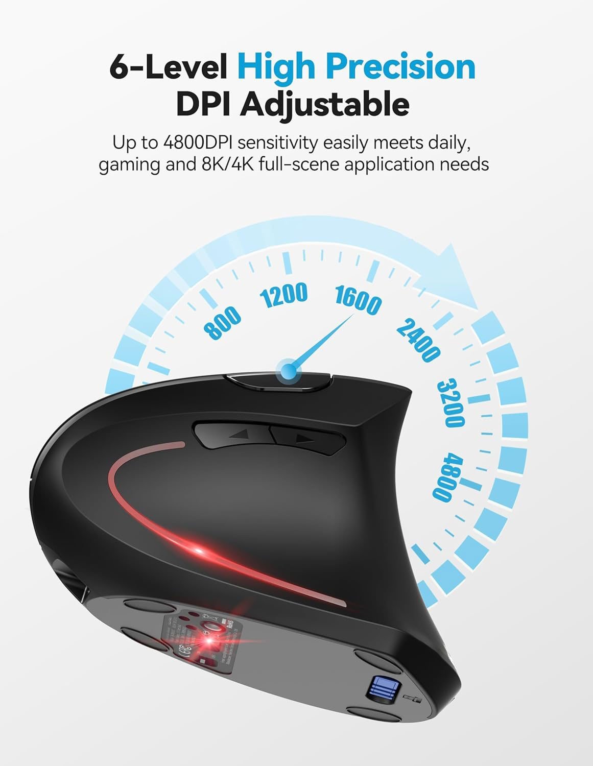 ✨LAST DAY ONLY 49% OFF🔥 Ergonomic Vertical Mouse