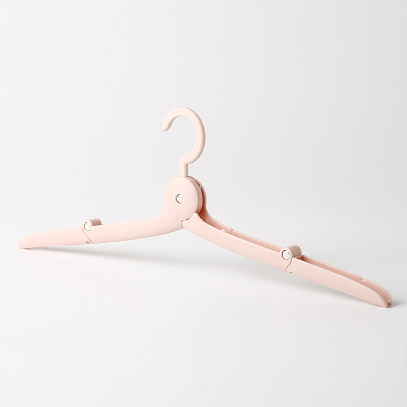 Self-designed travel folding clothes hanger
