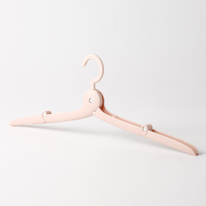 Self-designed travel folding clothes hanger