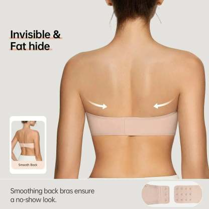 ⛱️Last Day Special Price $9.99!!💞Womens Strapless Wireless Padded Bandeau Bra