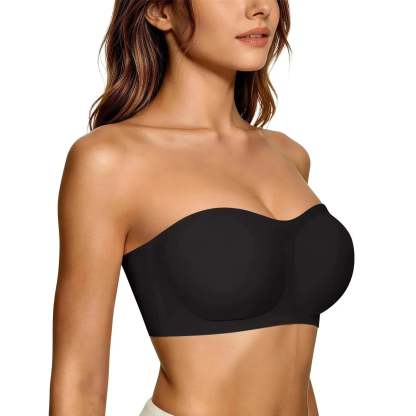 ⛱️Last Day Special Price $9.99!!💞Womens Strapless Wireless Padded Bandeau Bra