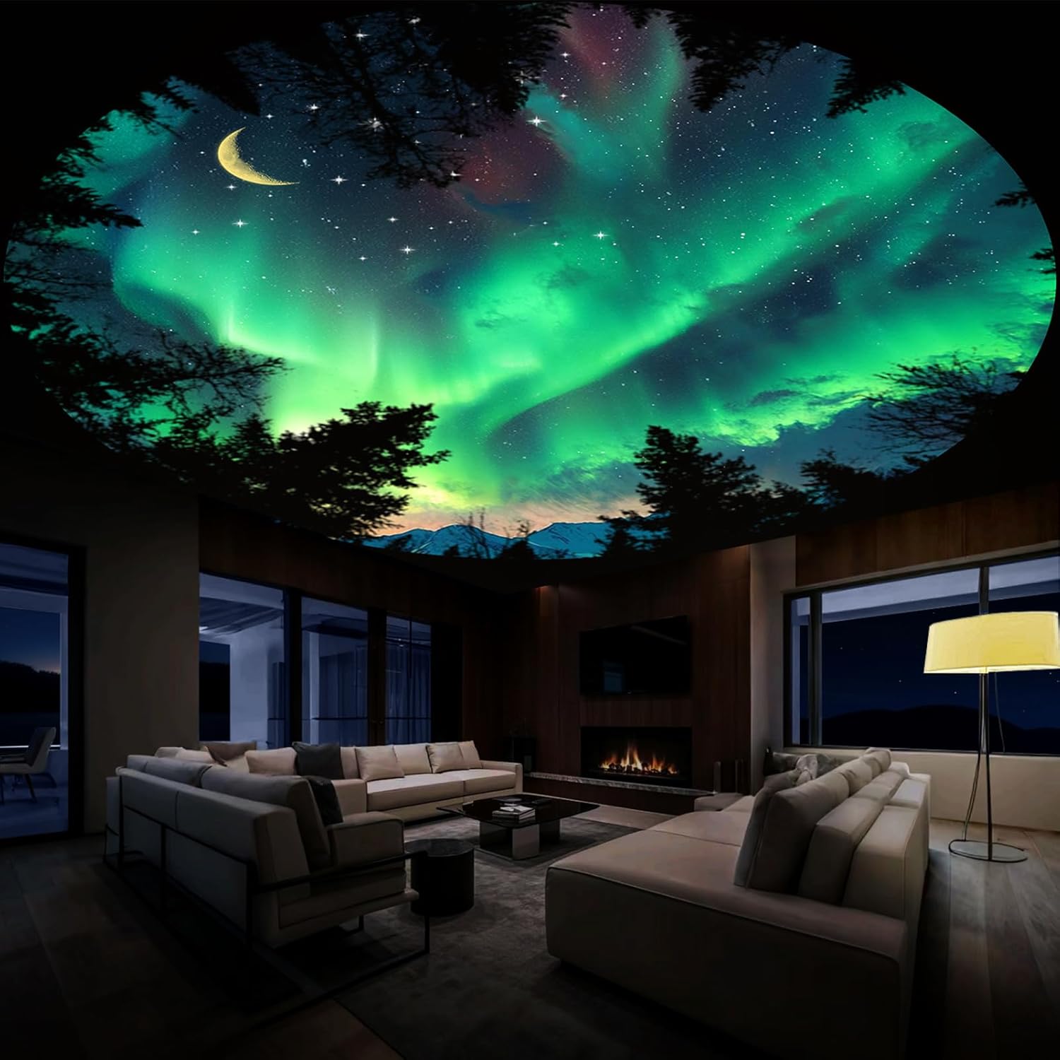 Romantic atmosphere-themed star projector lamp（A random gift of two starry sky discs）