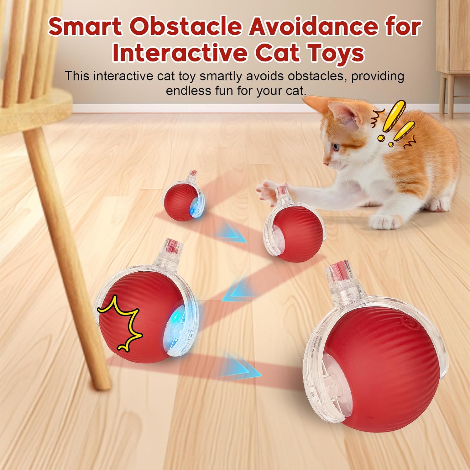 Interactive Dog & Cat Electric Active Toys
