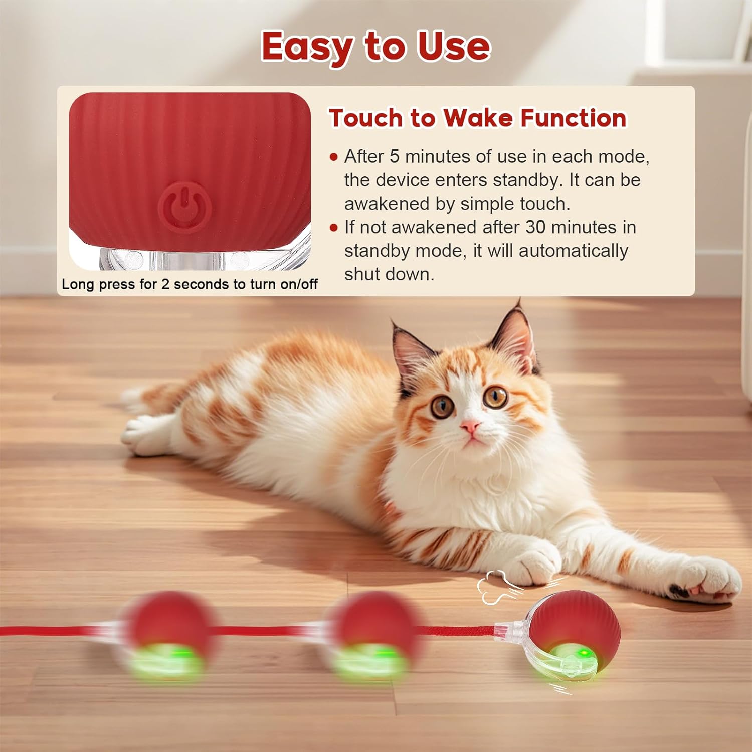 Interactive Dog & Cat Electric Active Toys