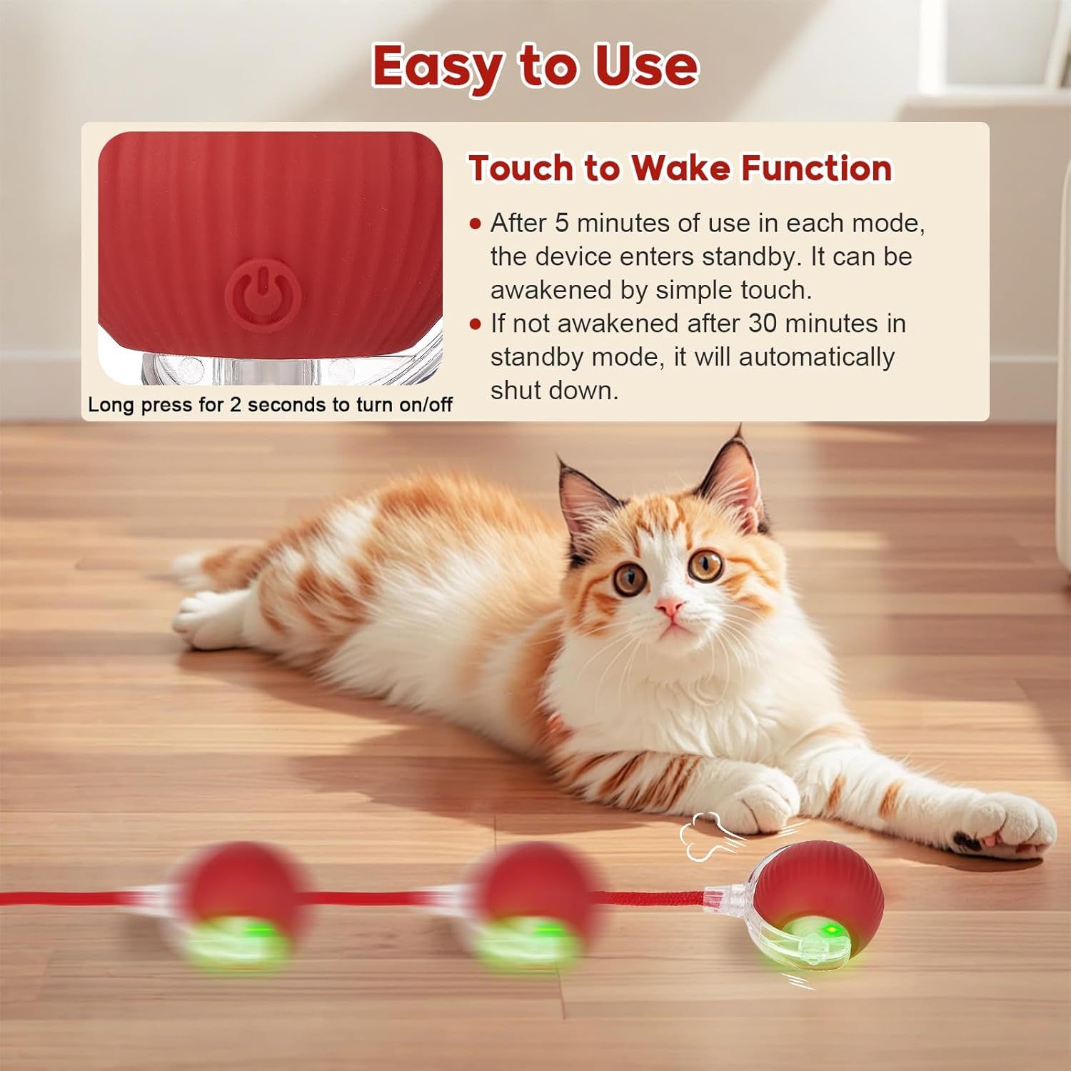 Interactive Dog & Cat Electric Active Toys