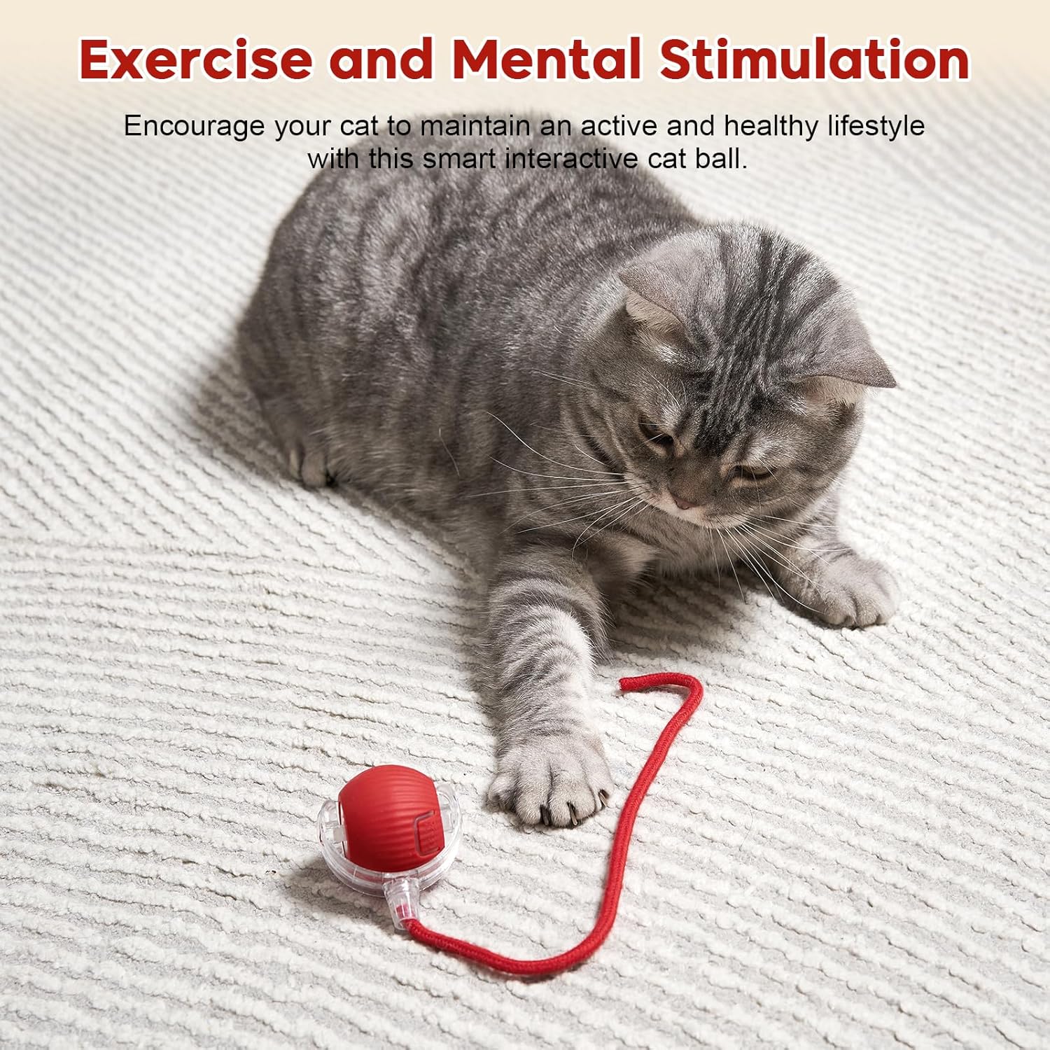 Interactive Dog & Cat Electric Active Toys