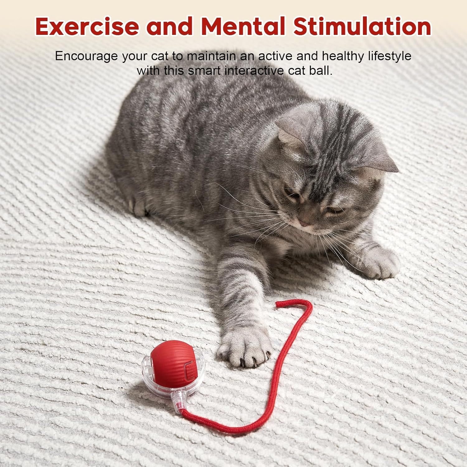 Interactive Dog & Cat Electric Active Toys