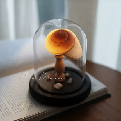 DIY Led Room Decoration Sea urchin Conch lamp Night Lights for bedroom kids Christmas gifts battery powered luces decorativas