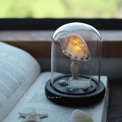 DIY Led Room Decoration Sea urchin Conch lamp Night Lights for bedroom kids Christmas gifts battery powered luces decorativas