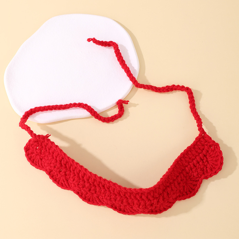 Pet handmade woven scarf