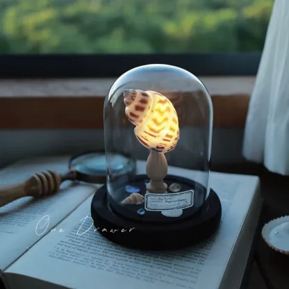 DIY Led Room Decoration Sea urchin Conch lamp Night Lights for bedroom kids Christmas gifts battery powered luces decorativas