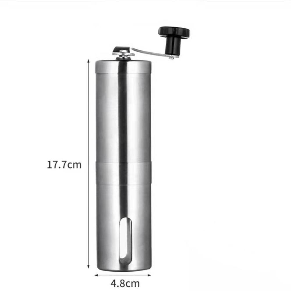 Super convenient hand-crank coffee maker