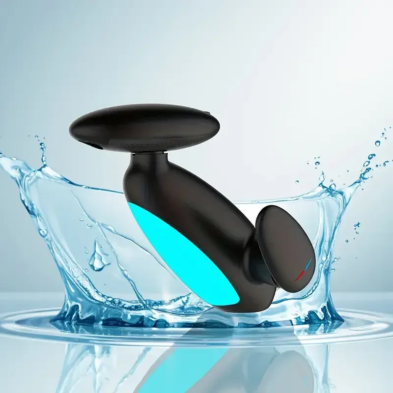 Penguin Atmosphere light pull-out faucet, hot and cold splash proof hand washing faucet, bathroom basin, bathroom faucet