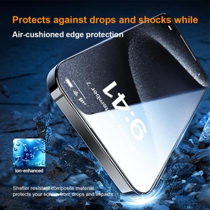 🔥 📱One Fish Luxury Privacy Screen Protector-Dust Free Without Bubbles