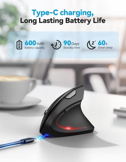 ✨LAST DAY ONLY 49% OFF🔥 Ergonomic Vertical Mouse