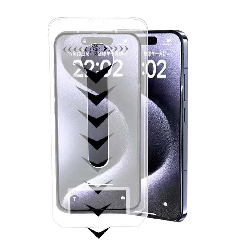 🔥 📱One Fish Luxury Privacy Screen Protector-Dust Free Without Bubble