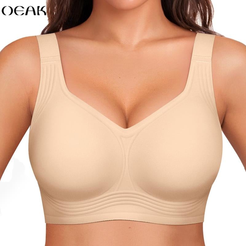 🎁Buy 1 Get 3 Packs - Super firming bra | Women Wirefree Bras 👍 No more sagging breasts