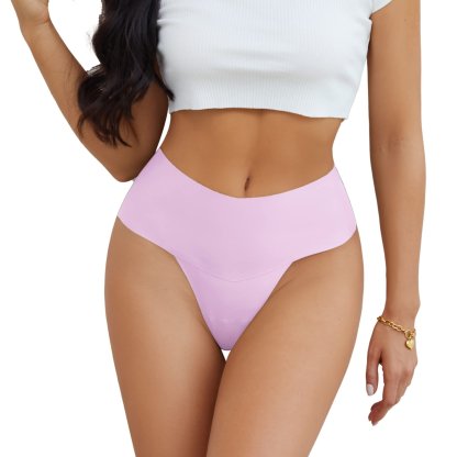 No Show Seamless High Rise Thong