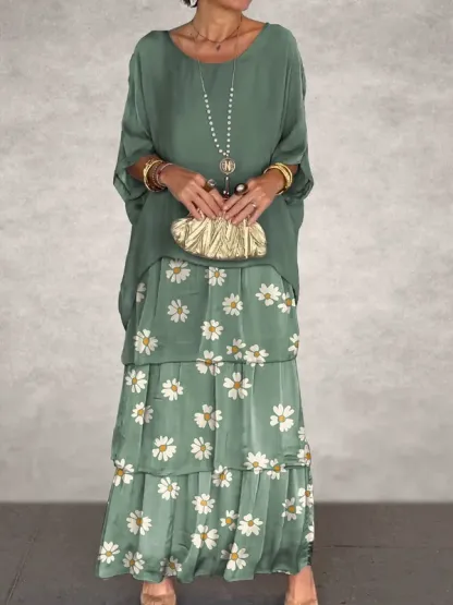 💝BUY MORE SAVE MORE_ARTISTIC STYLE LOOSE DRESS