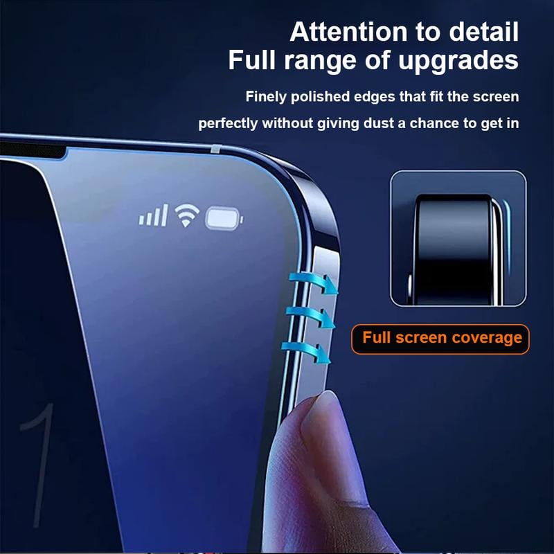 🔥 📱One Fish Luxury Privacy Screen Protector-Dust Free Without Bubbles