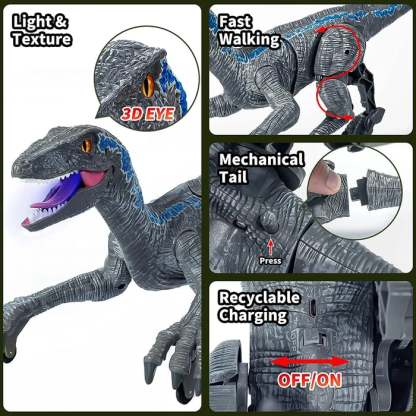 2023 Optimal Children Gifts Realistic Remote Control Dinosaurs(Buy 2 Free Shipping)