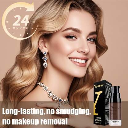 🔥#1 Bestselling Buy 1 Get 1 Free🔥 2025 Hot Sale Longwear Waterproof Tinted Brow Gel