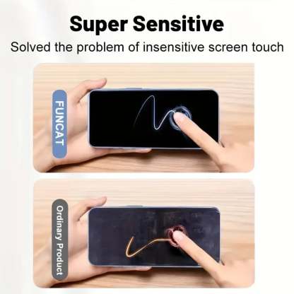 🔥 📱One Fish Luxury Privacy Screen Protector-Dust Free Without Bubbles