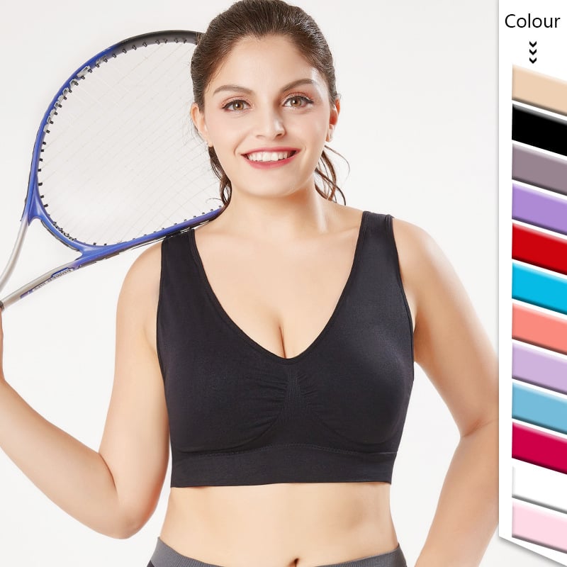 🎉BUY 2 GET 1 FREE OFFER (Add 3 items to the cart)🎁Real Plus Size Comfort Bra(Anti-Uniboob)