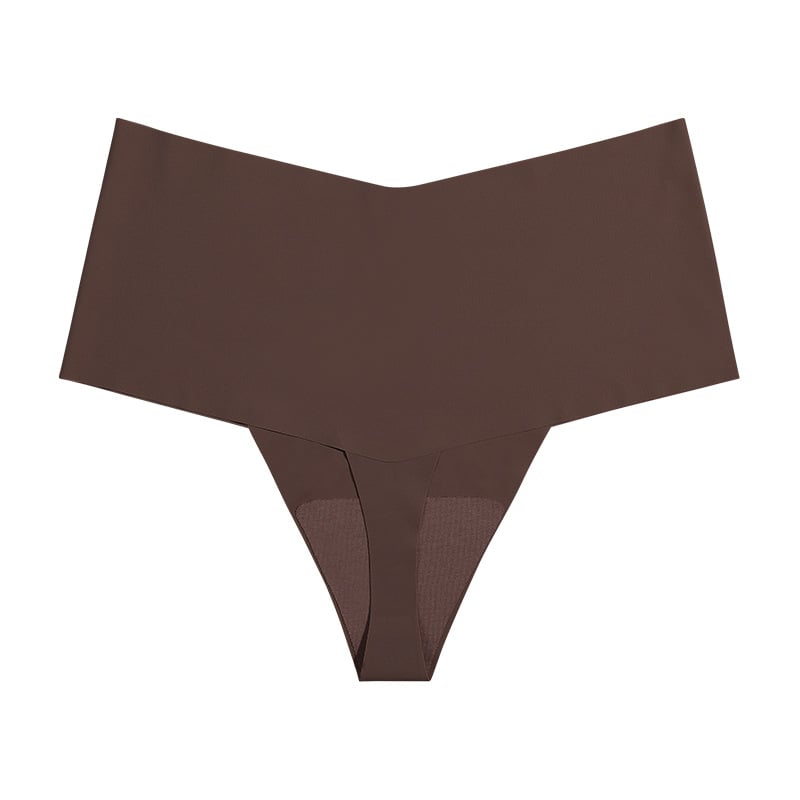 No Show Seamless High Rise Thong