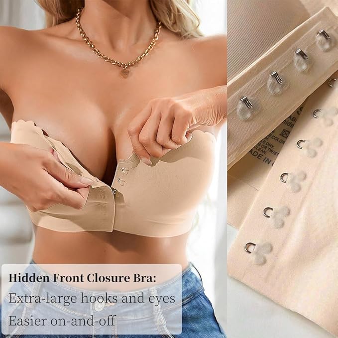 ✨Last Day 49% Off✨-Solid Anti-slip Strapless Bra