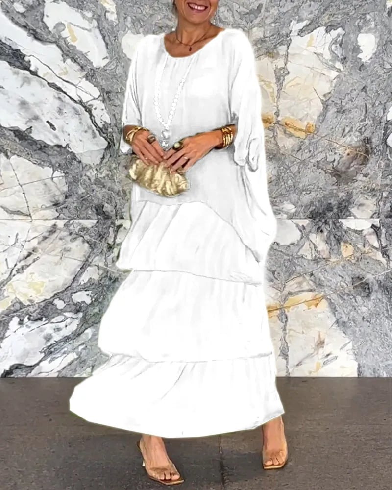 ARTISTIC STYLE LOOSE DRESS