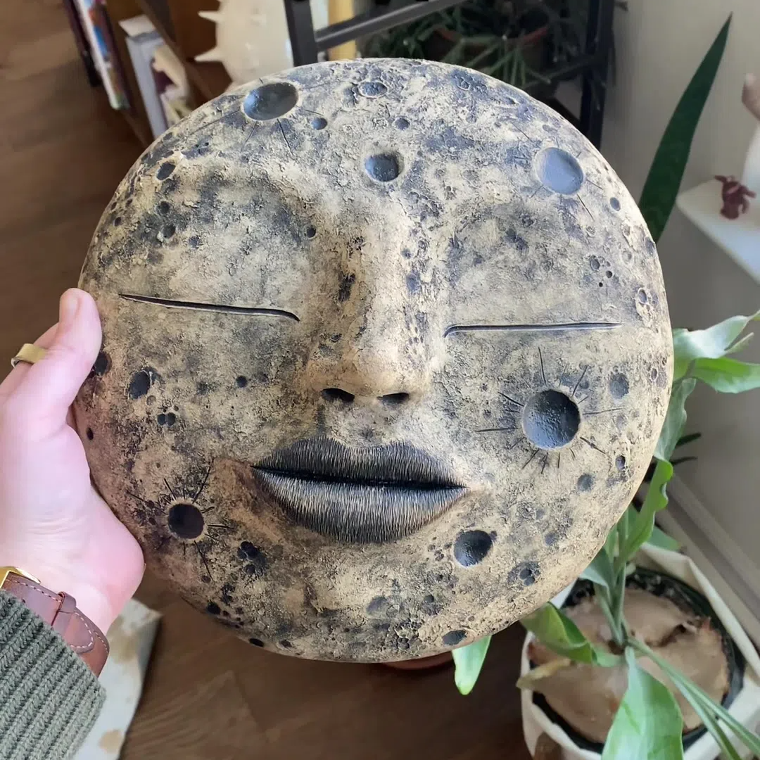 🌕Full Moon Wall Hanging Goddess