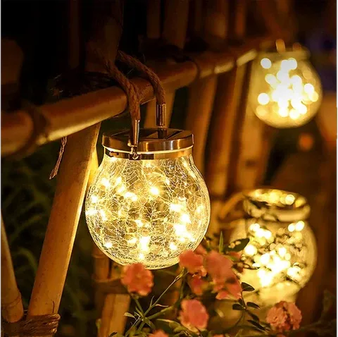 Solar Glass Light