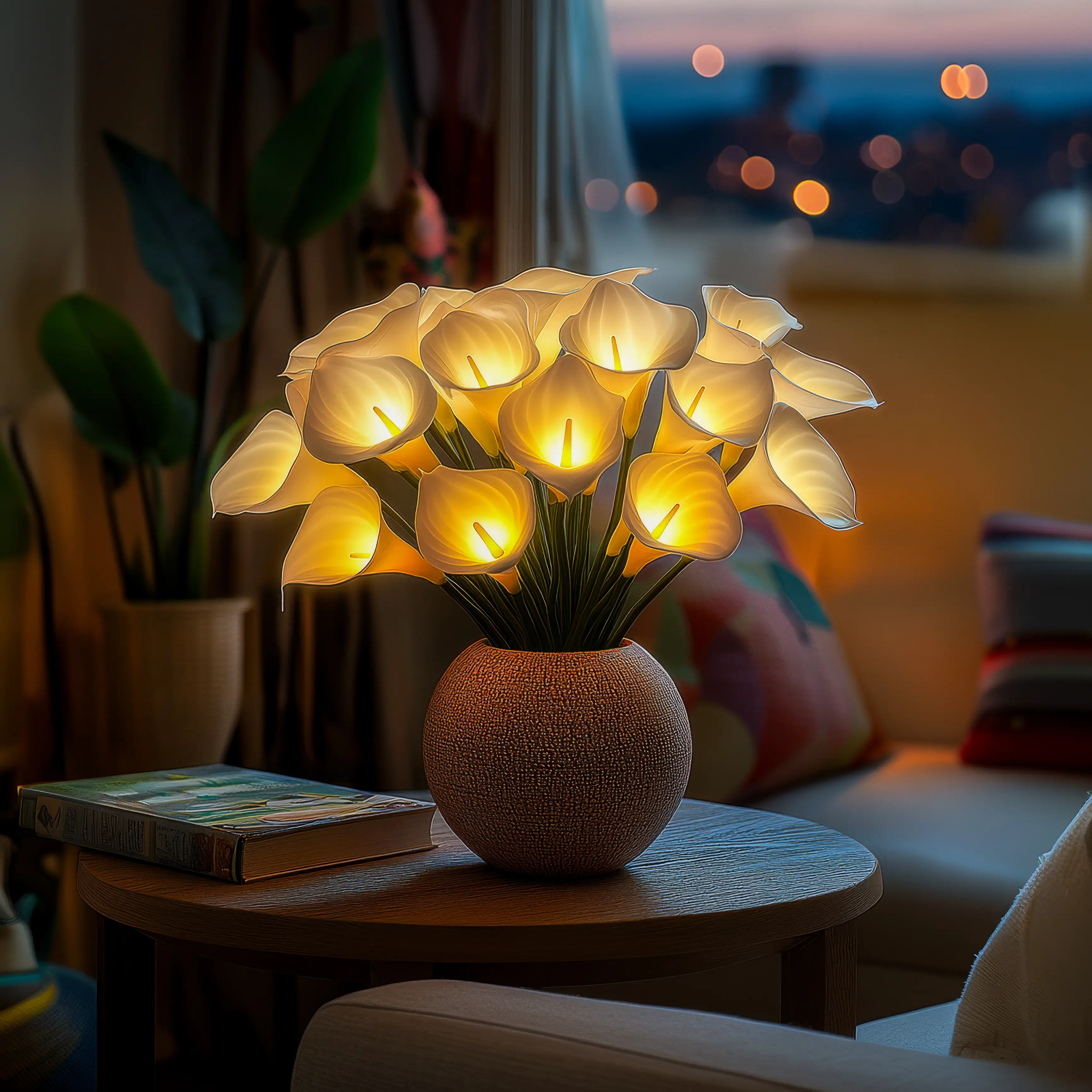 Lush Lily Lamp