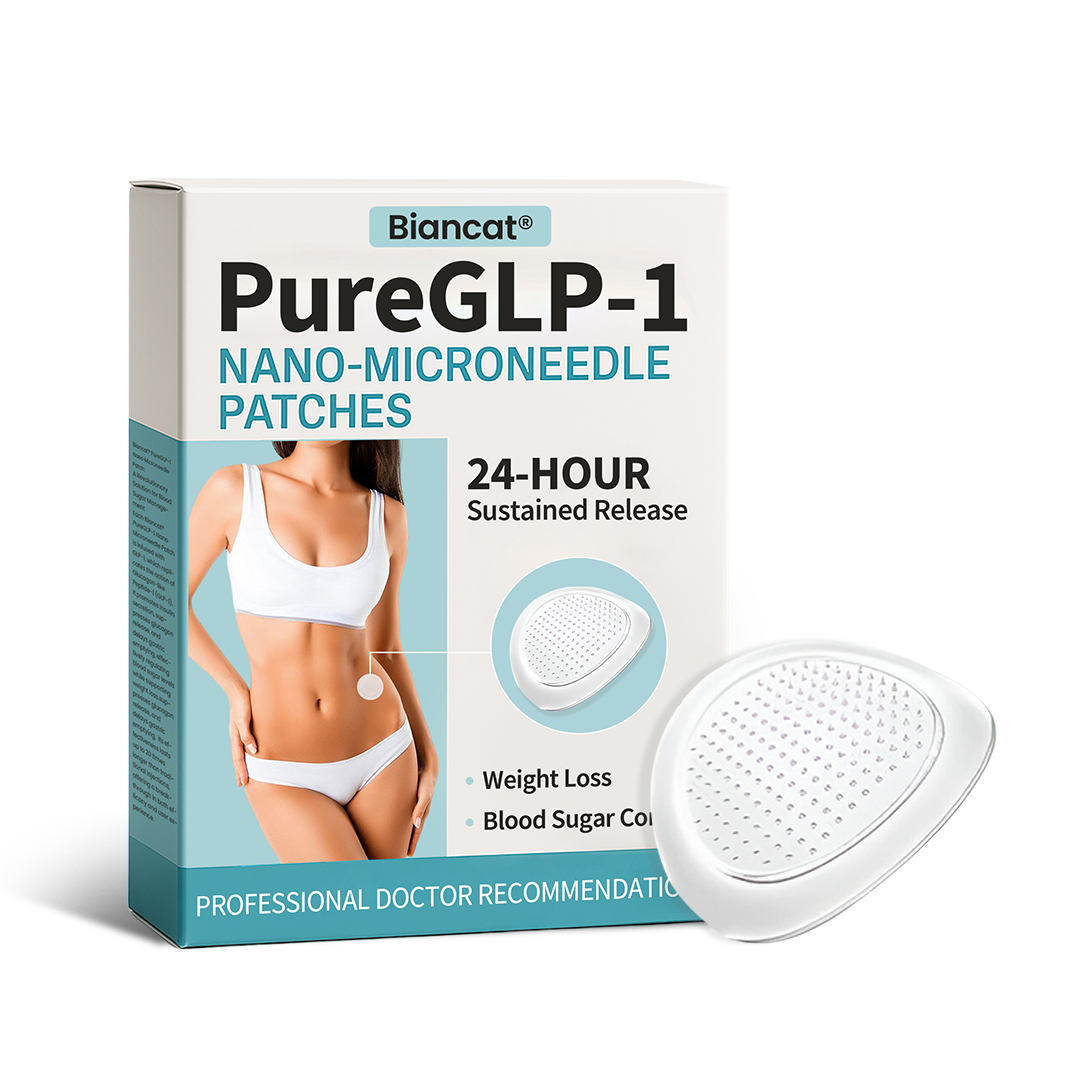 Biancat® PureGLP-1 Nano Microneedle Patch（Zero Pain, 24/7 Release | Lose 20lbs FAST | 90% Sugar Drop | ）