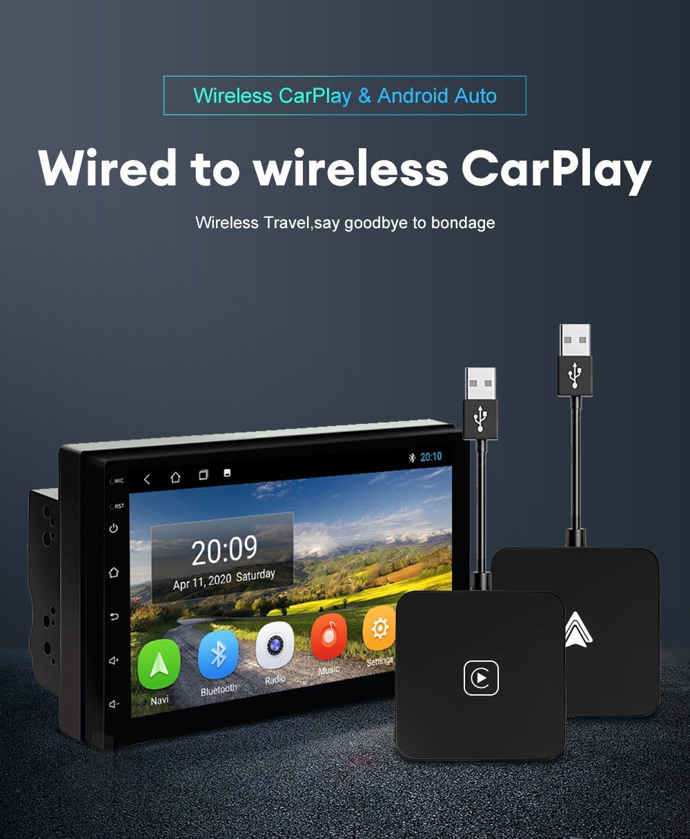 🚗 Say goodbye to boring drives! CarPlay TV Adapter turns your car into a mobile cinema in seconds! 🎬