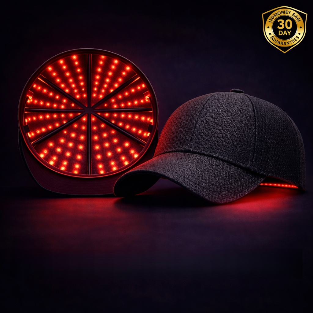 🔥Last Day:63% off 🔥HairVitality™ Red Light Therapy Regrowth Cap