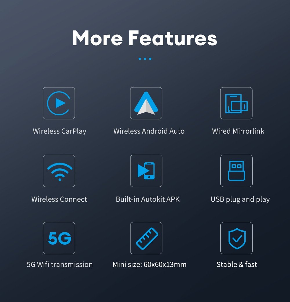 🚗 Say goodbye to boring drives! CarPlay TV Adapter turns your car into a mobile cinema in seconds! 🎬