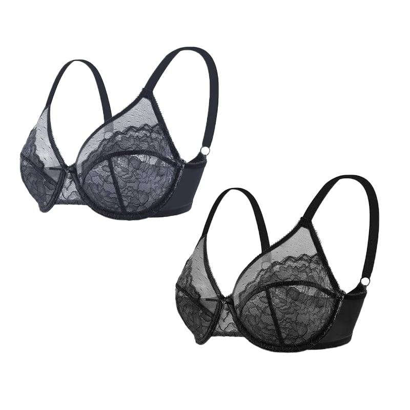 🔥🔥Last Day 49% Off🔥Unlined Comfort Unpadded Full Coverage Underwire Minimizer Bra