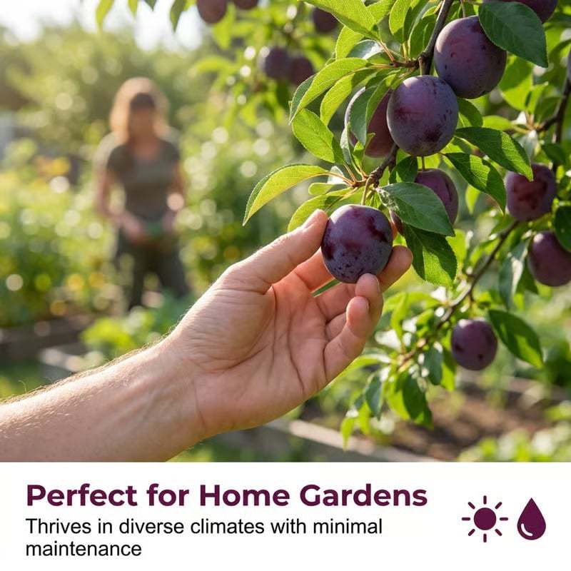 🔥Last Day 49% OFF- Heirloom Non-GMO Grafted Plum Tree Seeds – Grow Your Own Premium Fruit Trees